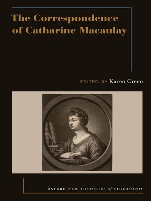 cover image of The Correspondence of Catharine Macaulay